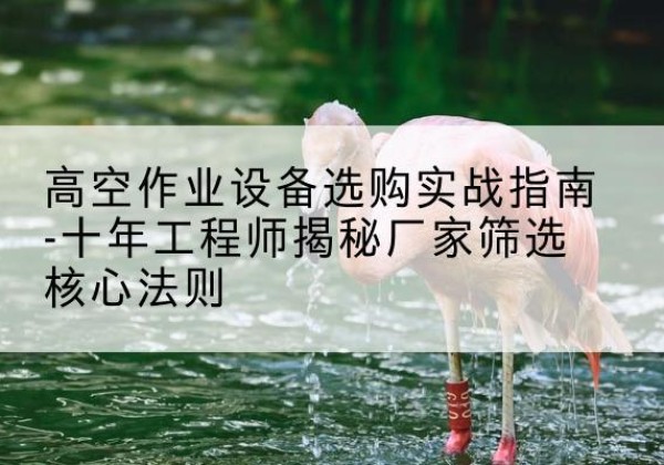 克什克腾旗剪叉式升降机厂家-高空作业设备选购实战指南-十年工程师揭秘厂家筛选核心法则